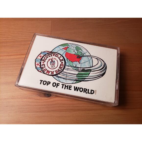 Scottville Clown Band Cassette Tape Top of the World Recorded 1993 Michigan - Picture 1 of 3